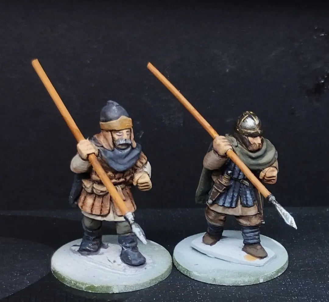 Will try Set Up one unit and then decide if inuse this colors #easternprinces #paganrus for.#sagaageofvikings #sagaageofcrusades #tabletopgames #tabletopworld #dicegames #boardgames #sagaminiatures #grippingbeast #historicalwargamingminiatures #historicalminiature #paintminiatures #miniatures #miniaturepainters